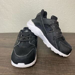 Toddler Nike Huaraches Run (TD) Black Sneakers, Size 7C #704950-011
